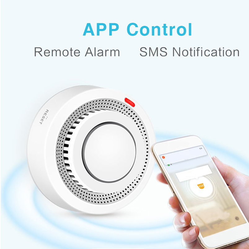 Датчик дыма WiFi/Zigbee, пожар – обзор и цена Smart Smoke Detector Wifi