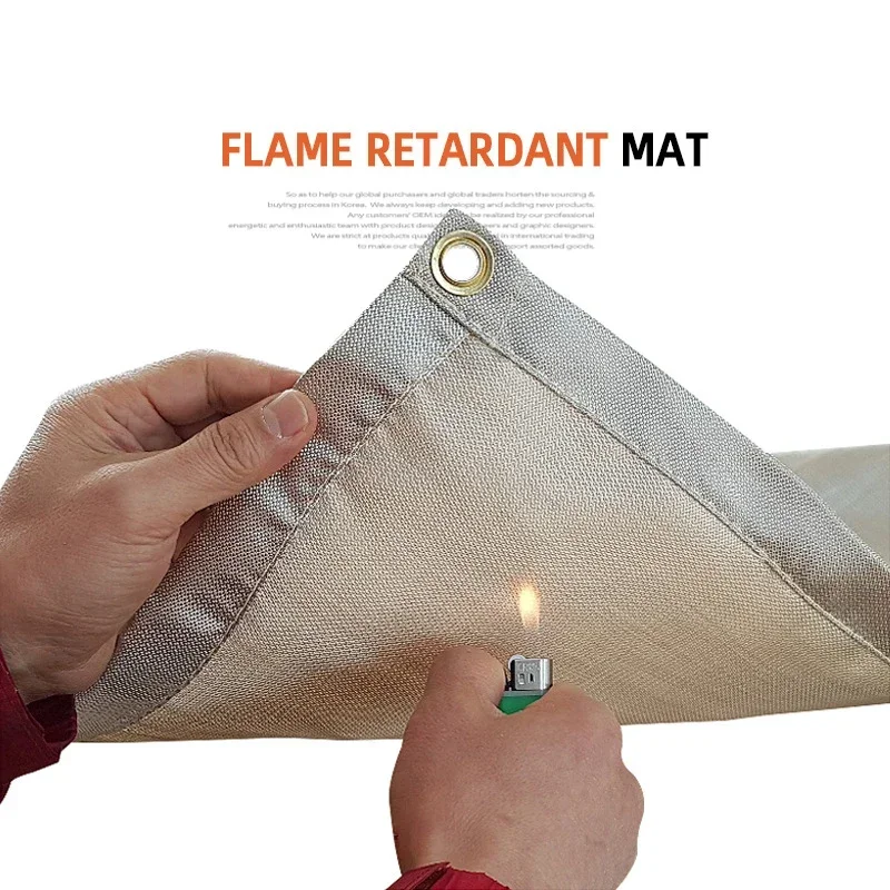 30*30 см новый открытый кемпин – обзор и цена Fire Blanket Fiberglass