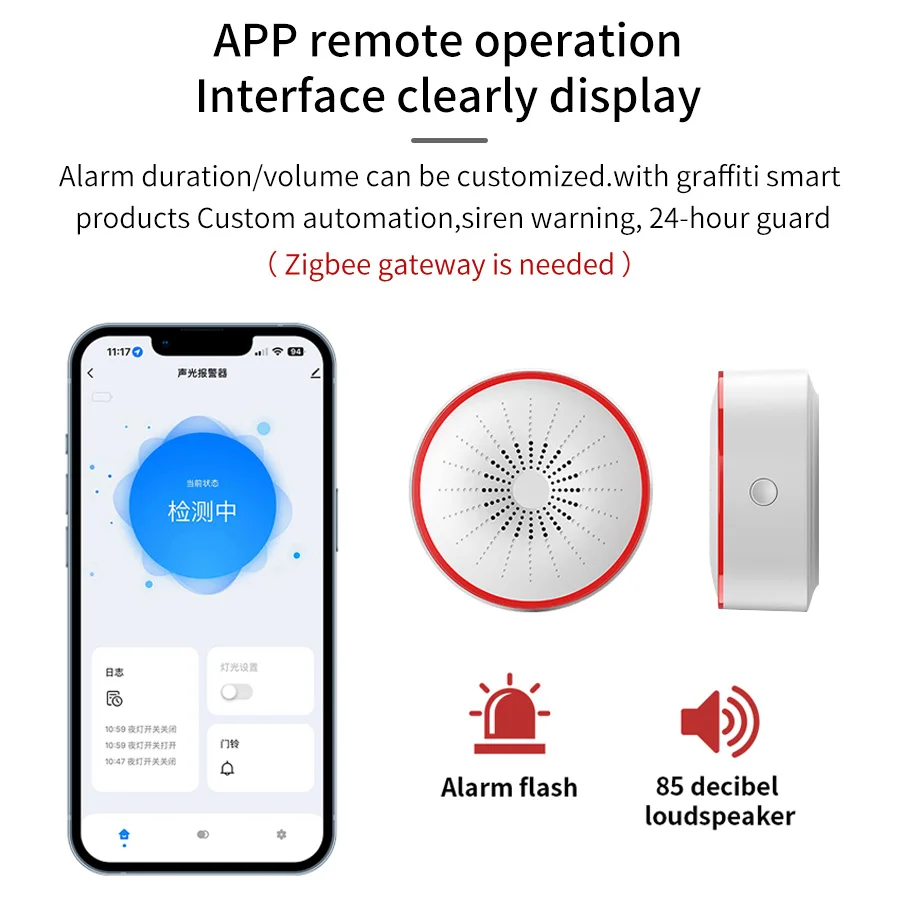 Tuya WiFi ZigBee сигнализация  – обзор и цена Zigbee Smoke Sensor Tuya