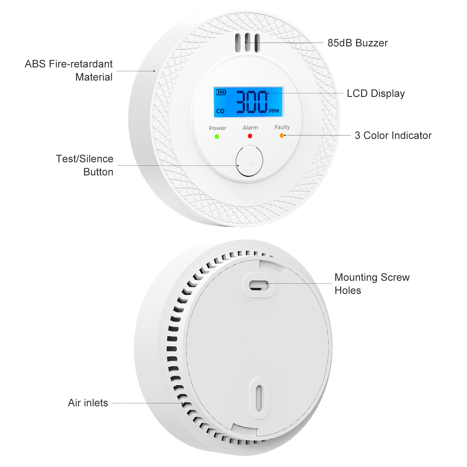 Автономный датчик угарного газ – обзор и цена Carbon Monoxide Detector Combo
