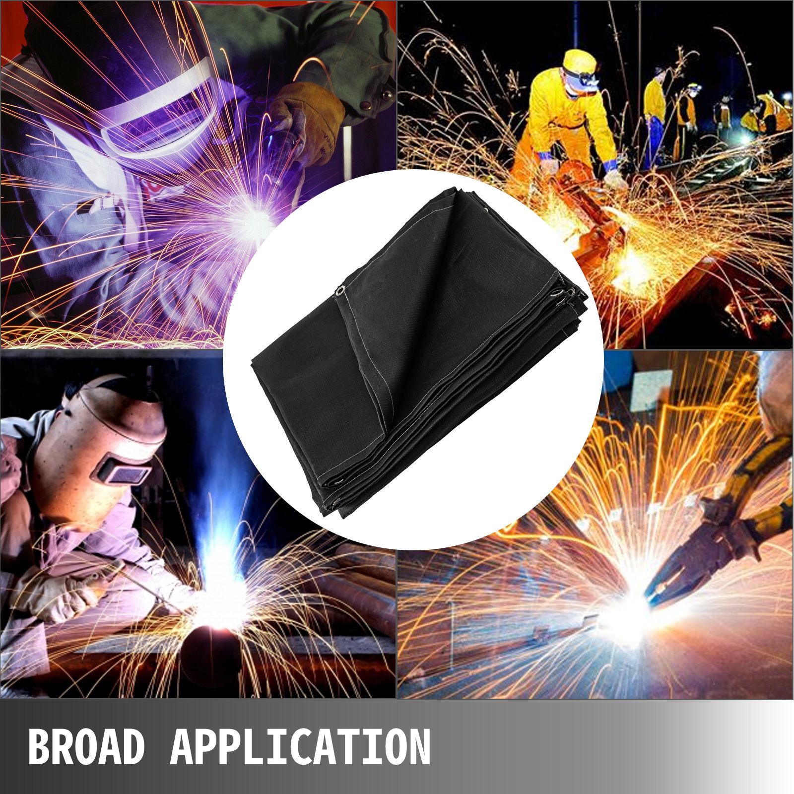 Сварочное одеяло, 10 x 10 футо – обзор и цена Fire Blanket Fiberglass