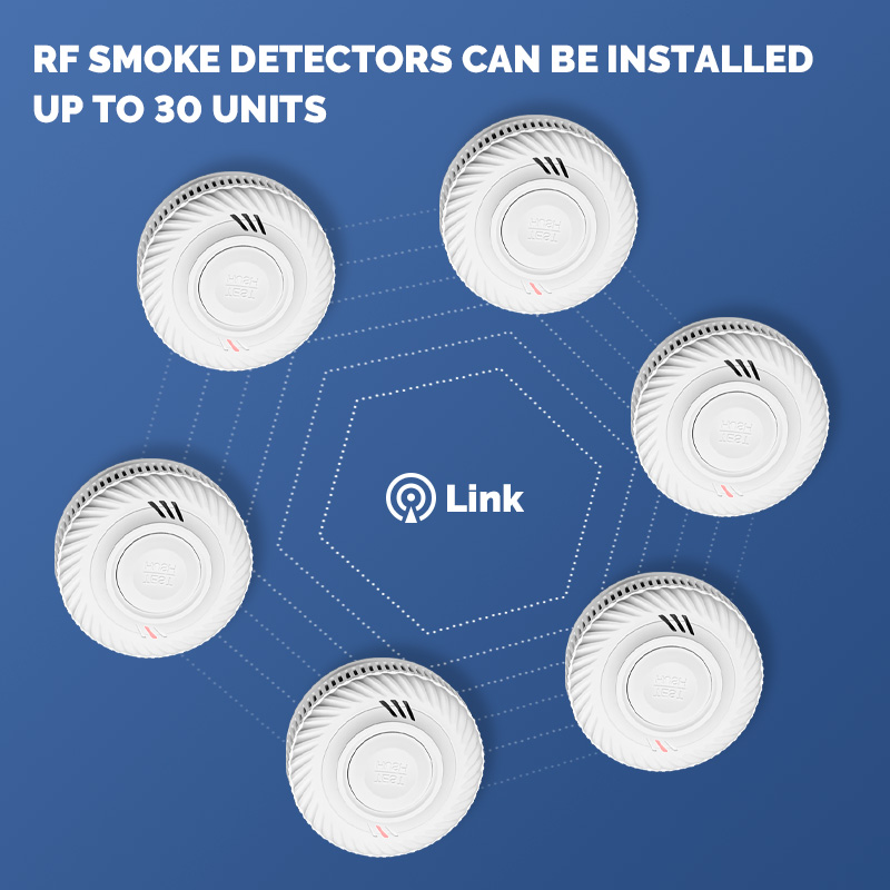 Соединенные между собой дымовы – обзор и цена Smoke Alarm 10 Year Battery